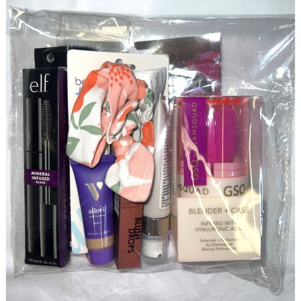 Beauty & Skincare Bundle With Elf Brush & Scrunchie - Picture 2 of 2